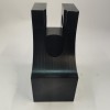 Irregular - shaped Metal Connecting Base with CNC Precision Milling and Black Anodizing Process
