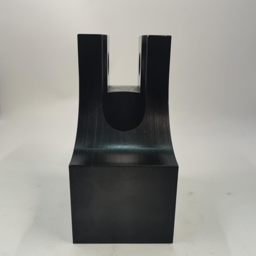 Irregular - shaped Metal Connecting Base with CNC Precision Milling and Black Anodizing Process
