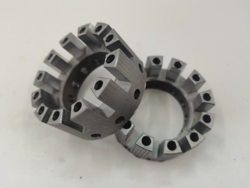 Metal Decorative Ring with CNC Precision Milling and Surface Texture Treatment